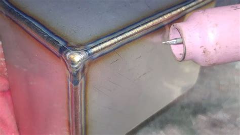 tig welding corners sheet metal|welding thin to thick metal.